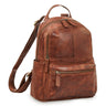 Berry" Sac a Dos Cuir Femme Petit Vintage 13 Pouces