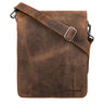 STILORD "Oxford" Sac bandoulière vintage homme cuir format portrait moyen DIN A4