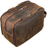 "Corse" trousse de toilette cuir XL
