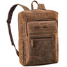 "Gilbert" Grand Sac à Dos Cuir Homme et Femme PC Portable 15 - 16 Pouces