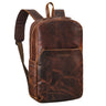 "Kim" Petit Sac a Dos Femme Cuir Veritable pour Ordi Portable 12 Pouces