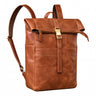 "Cairo" Sac à Dos Roll Top Cuir