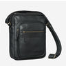 "Joao" Petite Sacoche Homme Bandouliere Cuir Vintage pour Tablette 10 Pouces