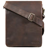 STILORD "Oxford" Sac bandoulière vintage homme cuir format portrait moyen DIN A4