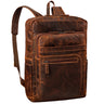 "Gilbert" Grand Sac à Dos Cuir Homme et Femme PC Portable 15 - 16 Pouces