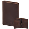 "Levent" Porte Carte Homme Cuir Véritable avec Protection RFID