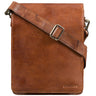 STILORD "Oxford" Sac bandoulière vintage homme cuir format portrait moyen DIN A4