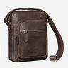 "Joao" Petite Sacoche Homme Bandouliere Cuir Vintage pour Tablette 10 Pouces
