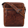 “Oli” Sacoche Homme Cuir Petite Vintage - 11 Pouces